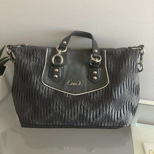 Gorgeous Silver Coach Bag